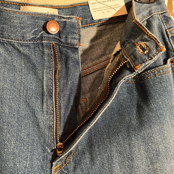 NWT-universal thread -size8(29” waist)-medium denim-relaxed, wide leg jeans. - Picture 9 of 13
